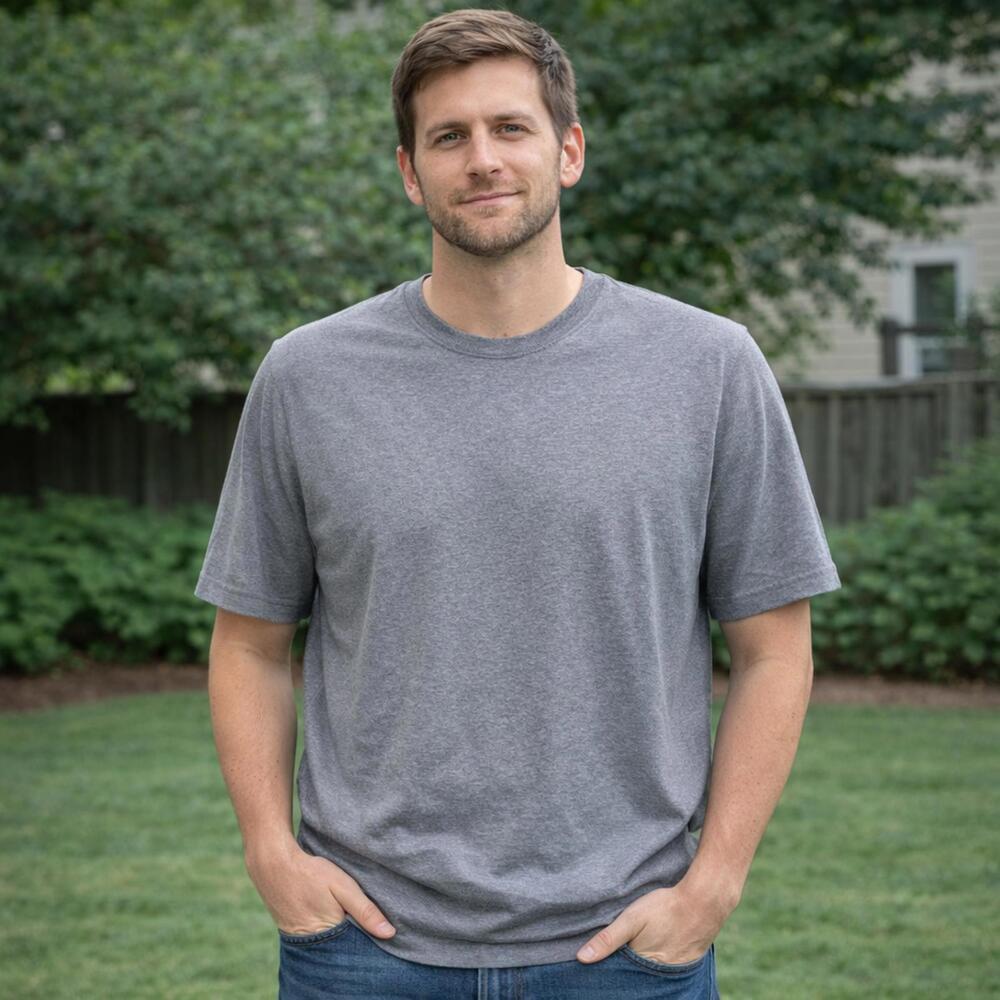 LEG3ND Inspire Men's Grey T-Shirt Size L